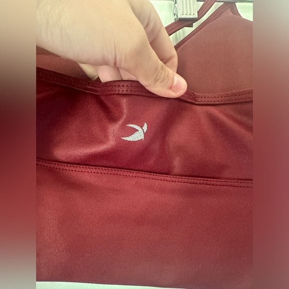 Glyder Premier Sports Bra - Oxblood Gloss - Picture 7 of 9